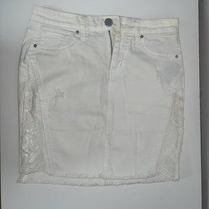 Fashion Nova white skirt